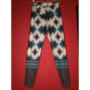 Ranch‎ dressn Activewear LeggingsTeal Gray Womens